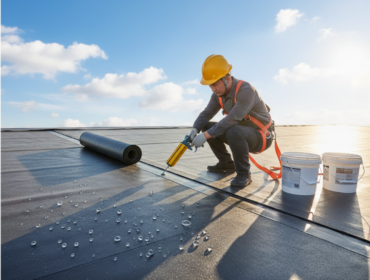 屋顶防水补漏