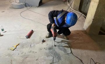 防水补漏打针注浆做法